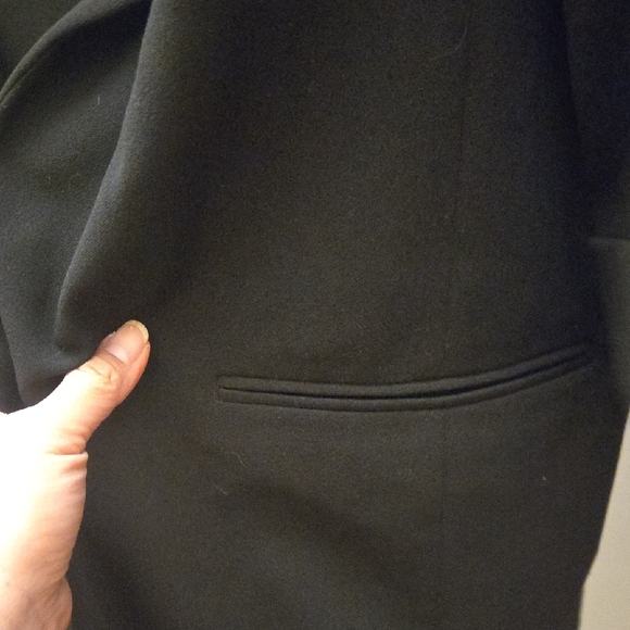 Anne Klein Black Blazer with Gold Accents - Picture 4 of 4